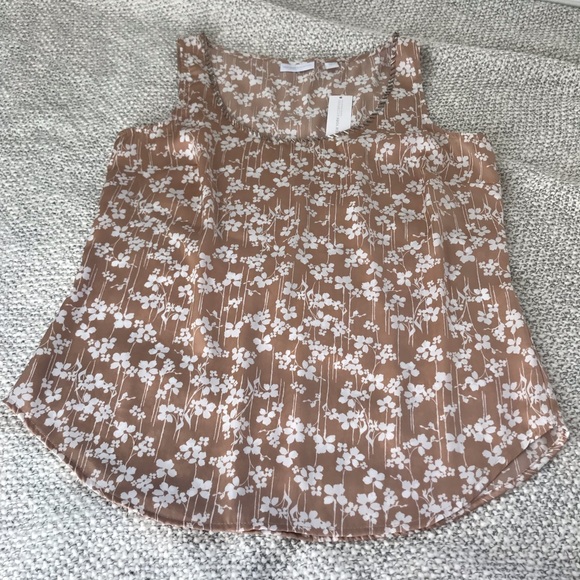 NWT New York & Company silk tank blouse - Picture 4 of 4